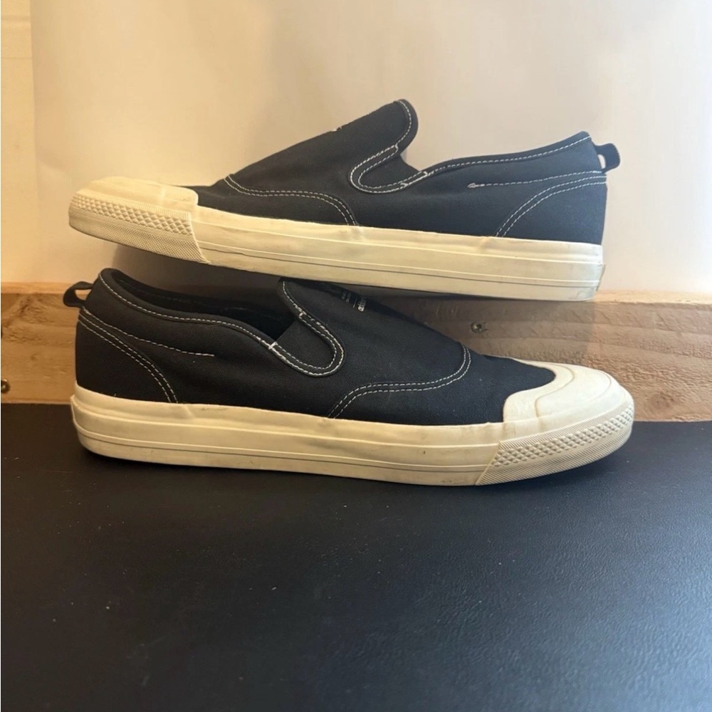 Adidas Nizza RF Slip-On 'Black White' Men’s Sneaker EF1411
